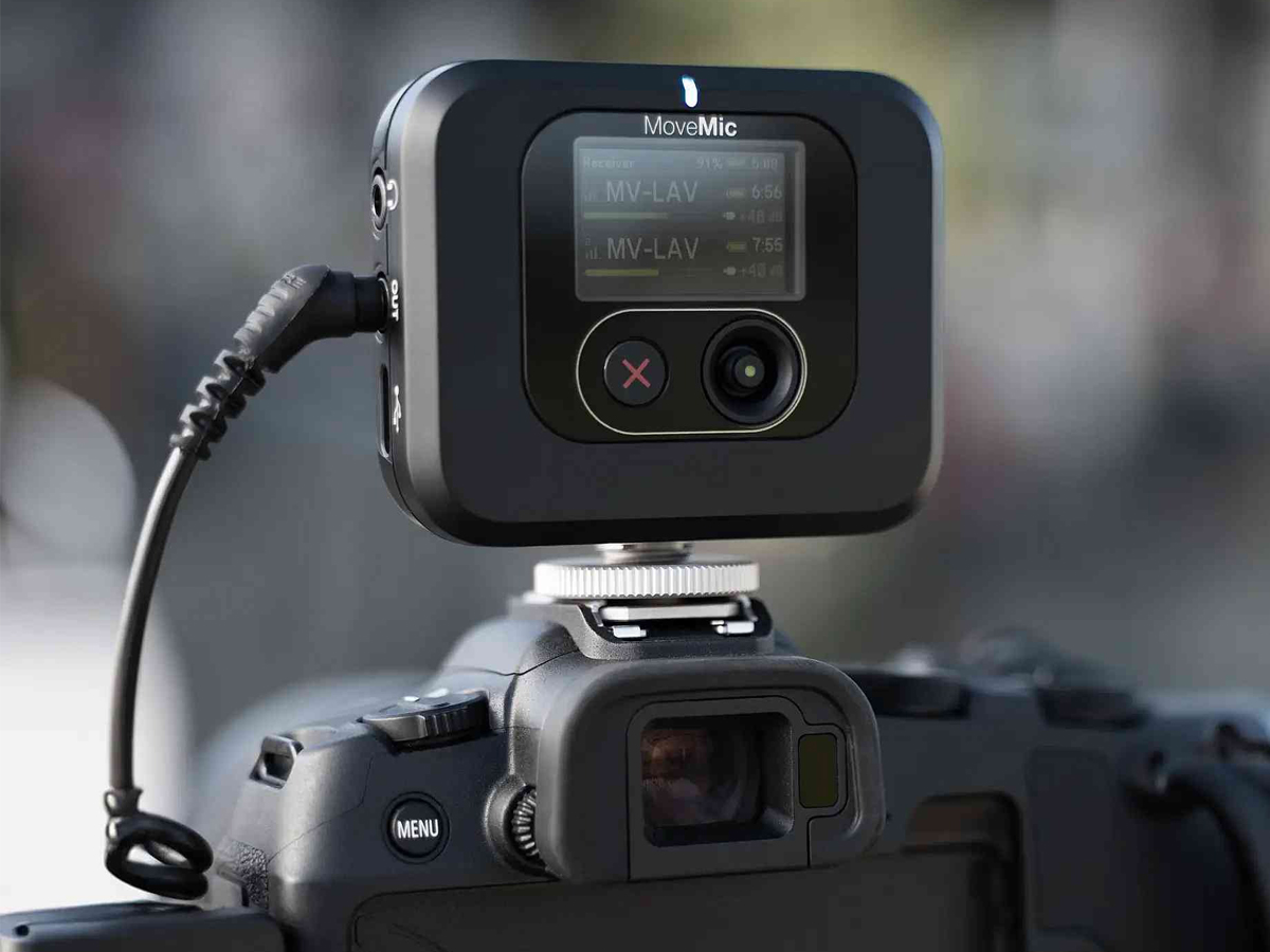 Drahtloser Empfänger Shure MoveMic Receiver - Lifestyle-Grafik