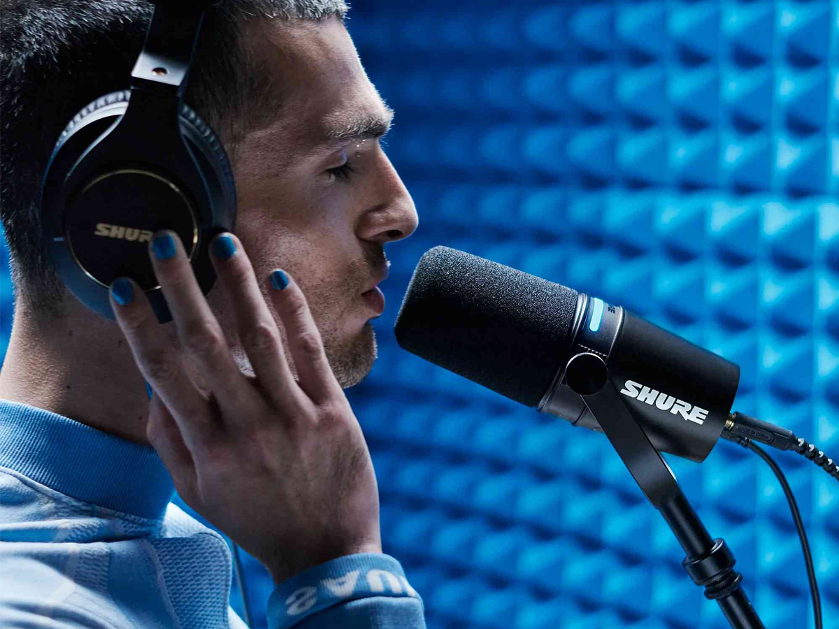 Mikrofon Shure MV7+ - Lifestyle-Grafik