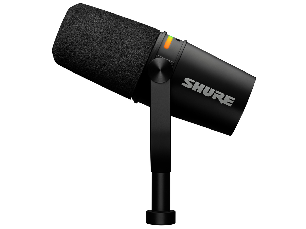 Shure MV7+ Seite