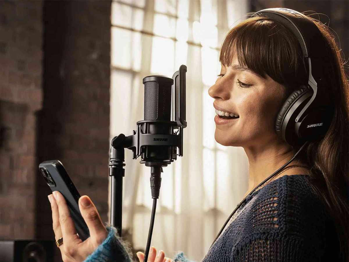 Heimstudio-Mikrofon Shure SM4-K