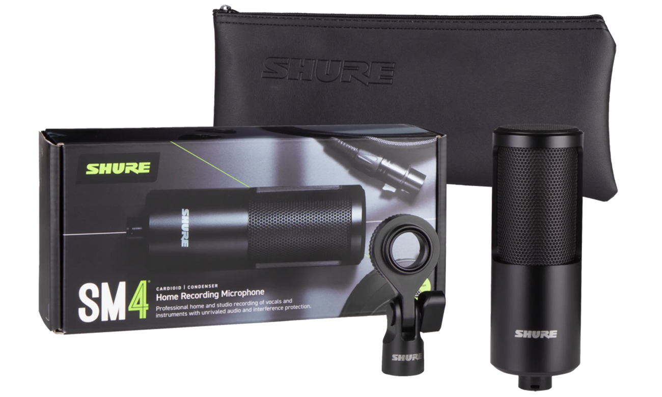 Heimstudio-Mikrofon Shure SM4-K