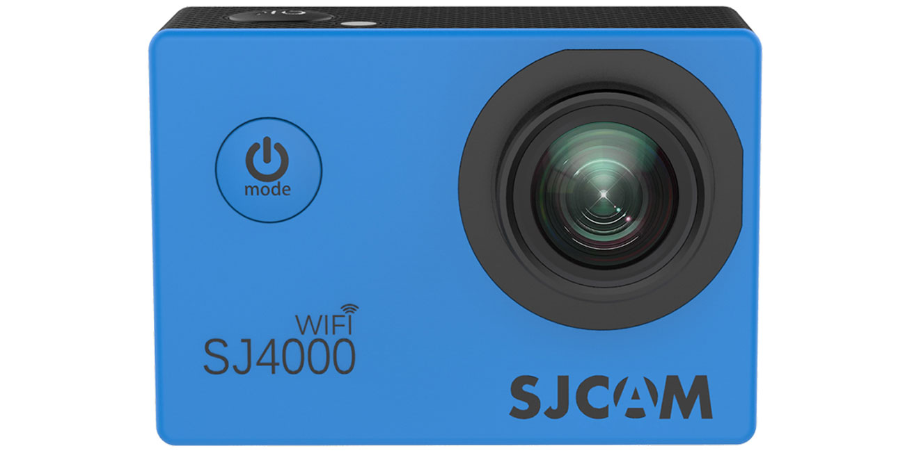 SJCAM SJ4000 WiFi Sportkamera Blau