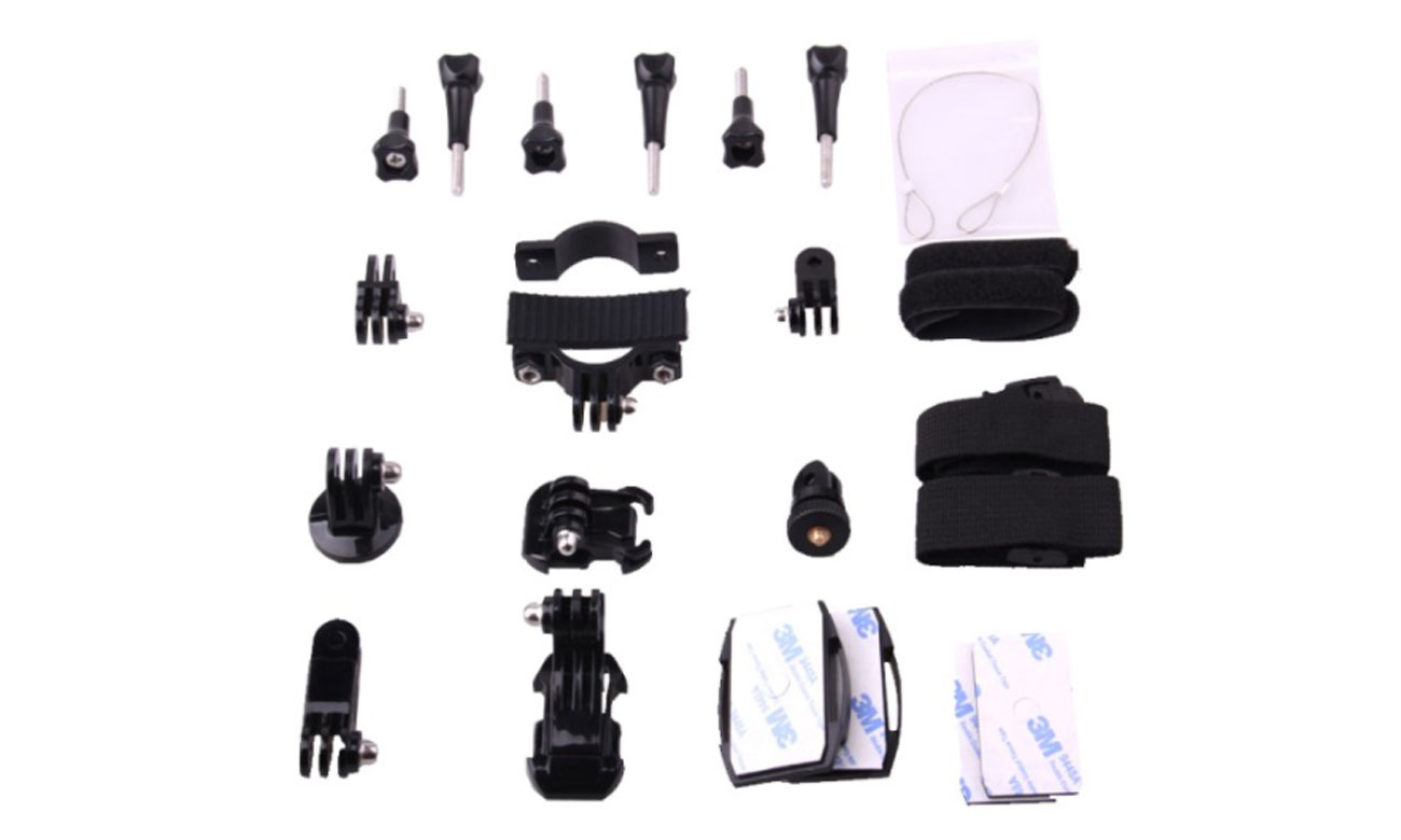 SJCAM Halterungssatz - 23 Elemente
