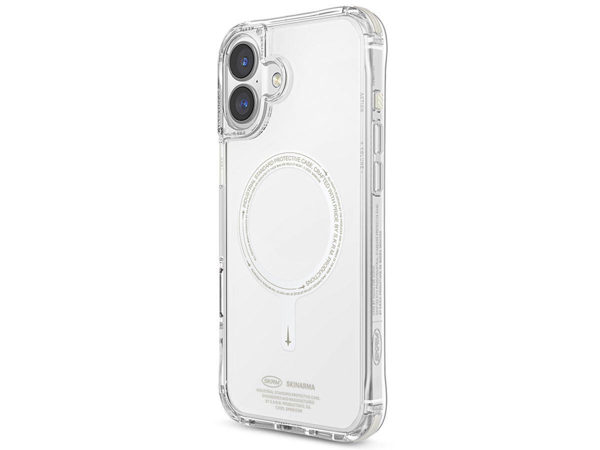 Skinarma Saido Hülle für iPhone 16 6.1 Magnetic Charging grün