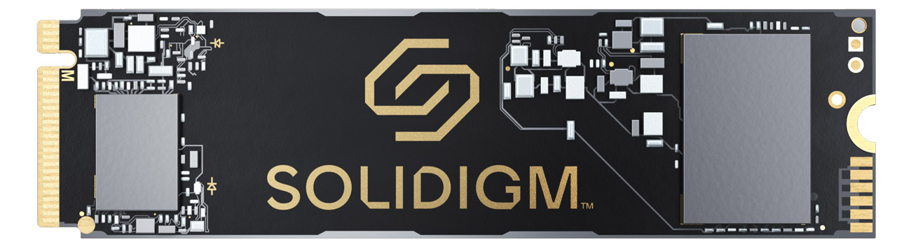 Dysk SSD M.2 Solidigm P41 Plus PCIe Gen4 NVMe - Widok od przodu