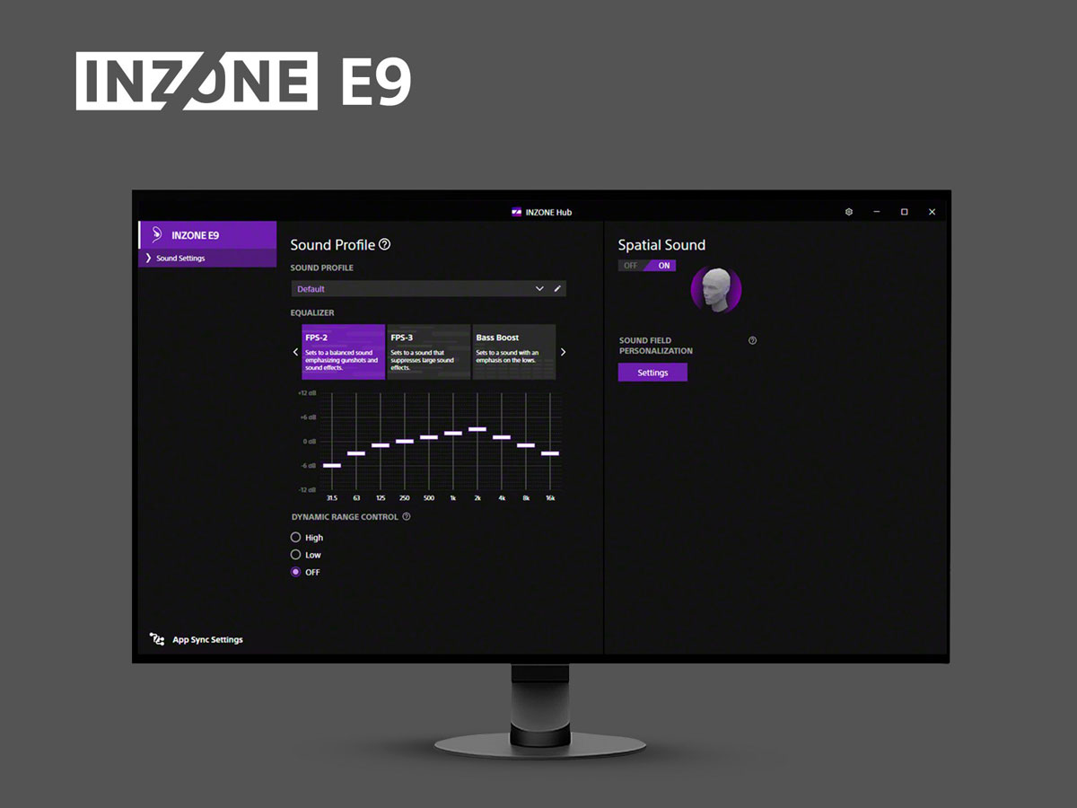 Kabelgebundene In-Ear-Kopfhörer Sony INZONE E9 – Lifestyle-Grafik