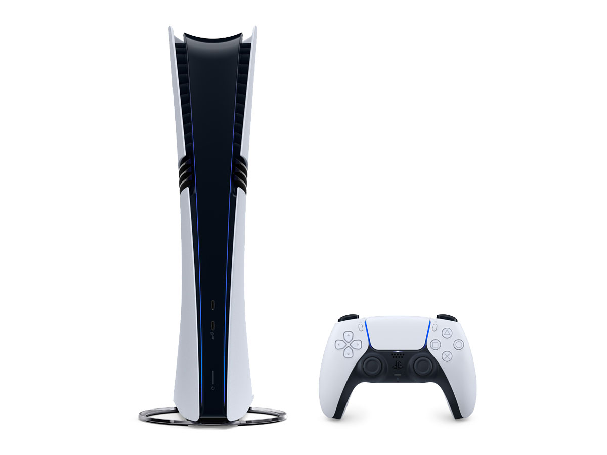 PlayStation 5 Pro widok z przodu