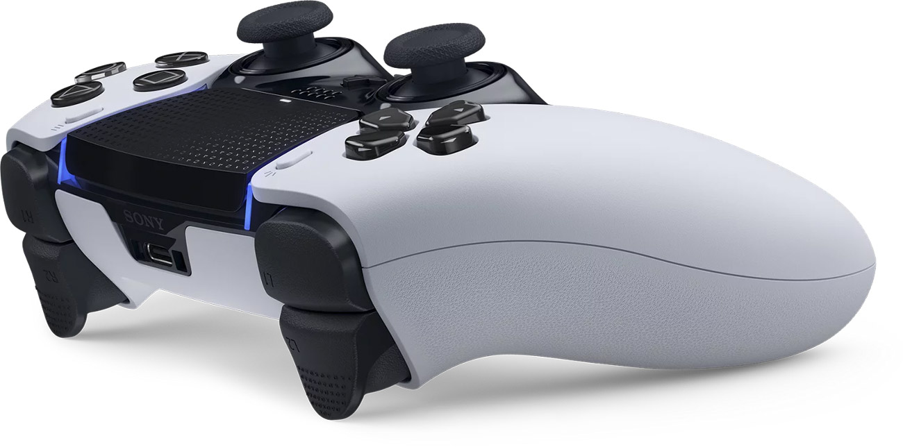 Kontroler bezprzewodowy Sony DualSense Edge - Widok od góry pod kątem