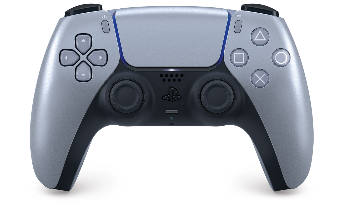 Sony DualSense Controller für PlayStation 5 Sterling Silver - Vorderansicht
