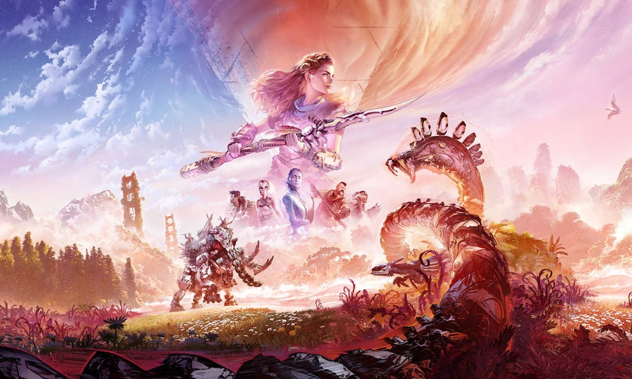 Grafik Key Art aus dem Spiel Horizon Forbidden West Complete Edition