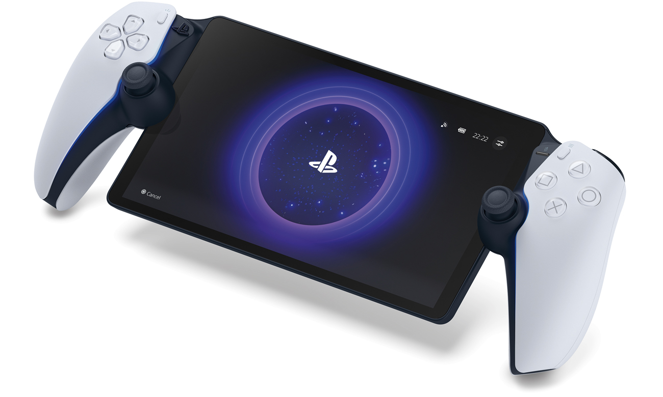 Konsola przenośna Sony PlayStation Portal - Widok od przodu pod kątem