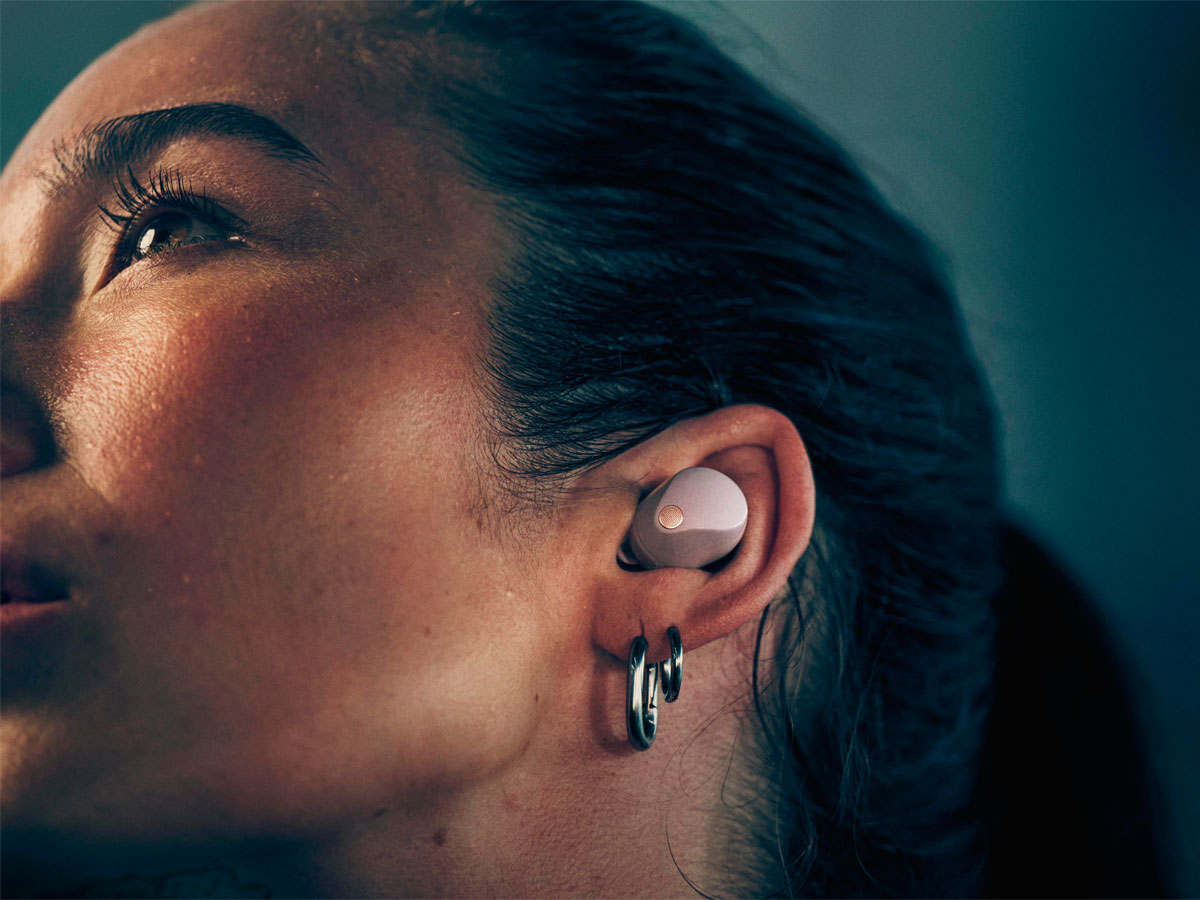 Sony WF-1000XM5 rosa design