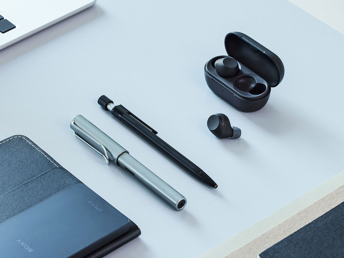 Sony WF-C710N ANC Kabellose Ohrhörer - Lifestyle-Grafik