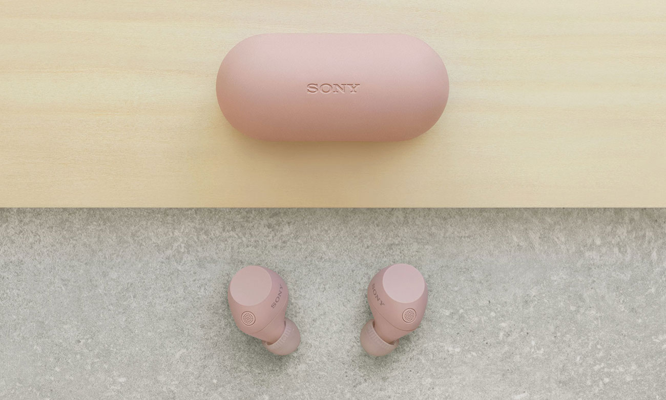 Drahtlose Sony WF-C710N ANC Pink - Lifestyle-Grafik