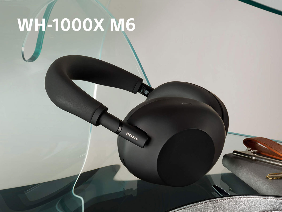 Drahtlose Sony WH-1000XM6 Kopfhörer - Lifestyle-Grafik
