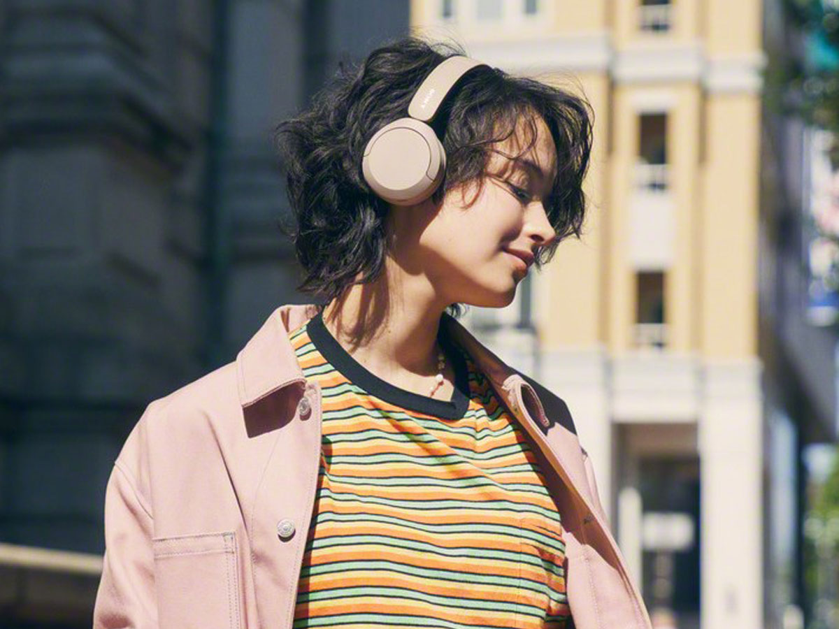 Nauszne kabellose Kopfhörer Sony WH-CH520 - Lifestyle-Grafik