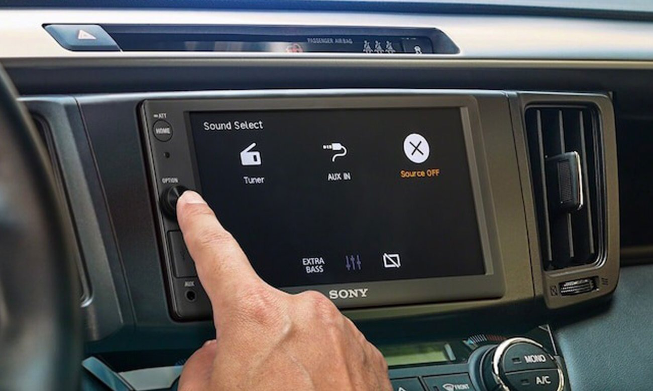 Radioodtwarzacz Sony XAV-AX1000 - Dwa tryby sterowania