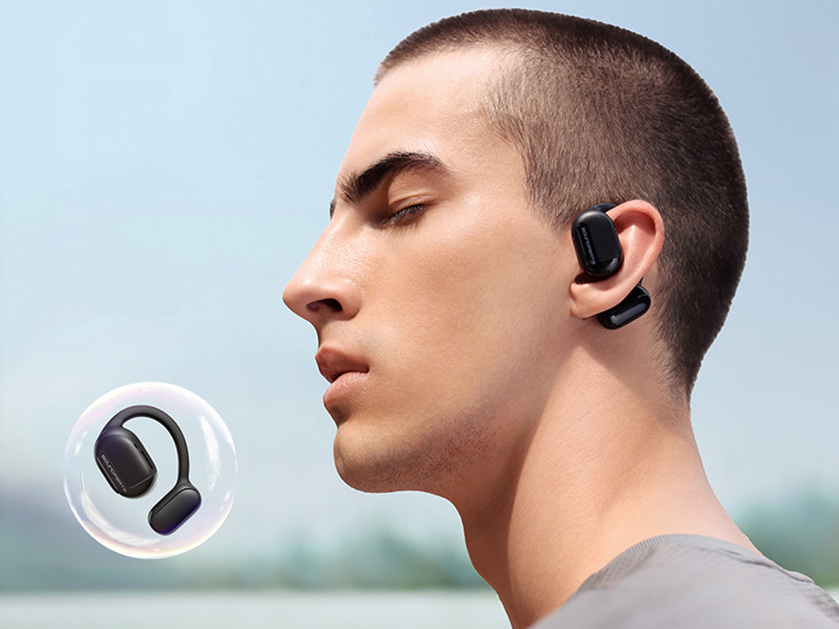 Kabellose Kopfhörer Soundpeats GoFree Schwarz