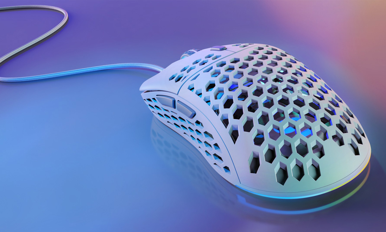 SPC Gear LIX Plus Onyx White Gaming-Maus