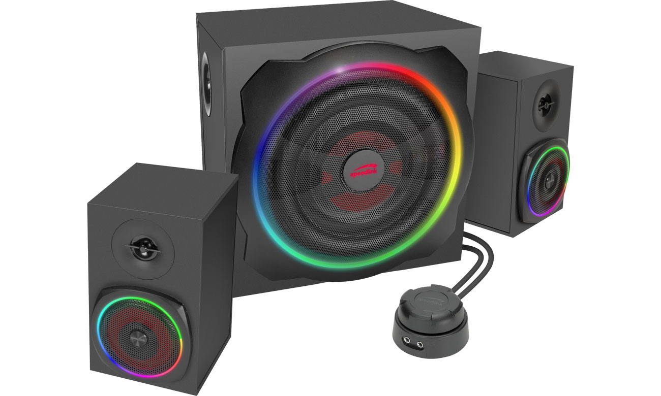  SpeedLink GRAVITY RGB 2.1 widok ogólny