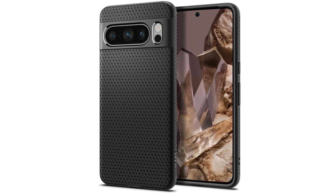 Spigen Liquid Air für Google Pixel 8 Pro schwarz