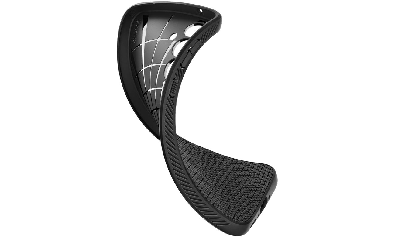 Spigen Liquid Air für Samsung Galaxy A35 5G Matte Black TPU