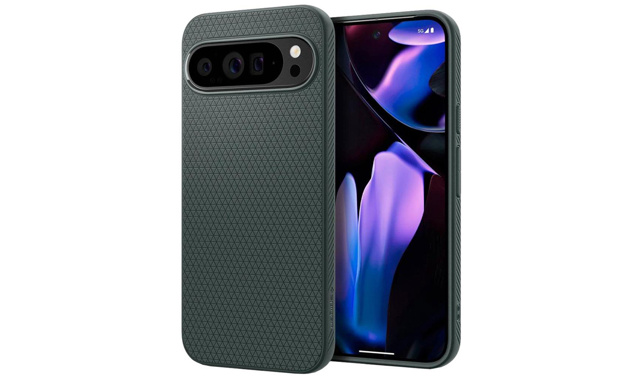 Spigen Liquid Air für Google Pixel 9 Pro XL Abyss Green