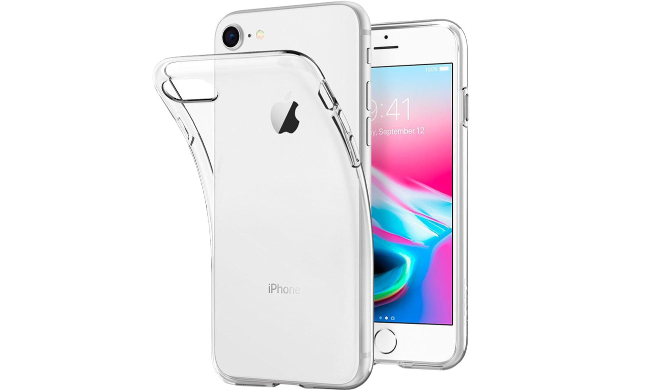 SPIGEN Liquid Crystal für iPhone 7/8/SE klar