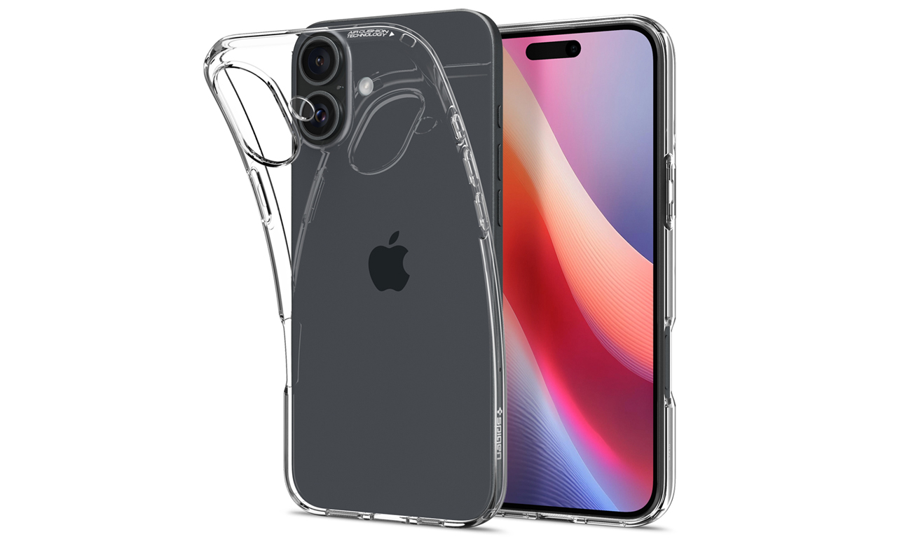 Spigen Liquid Crystal für iPhone 16 Crystal Clear - Übersicht