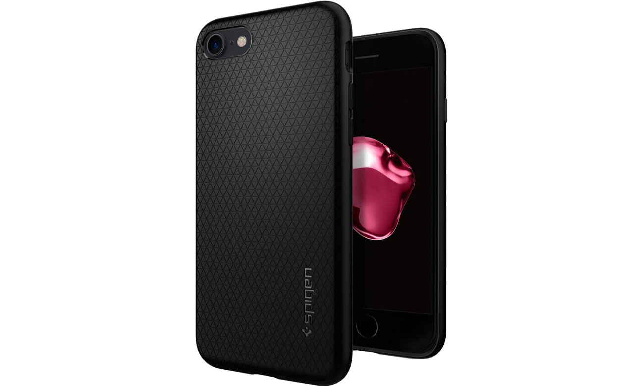 Spigen Liquid Air für iPhone 7/8/SE schwarz