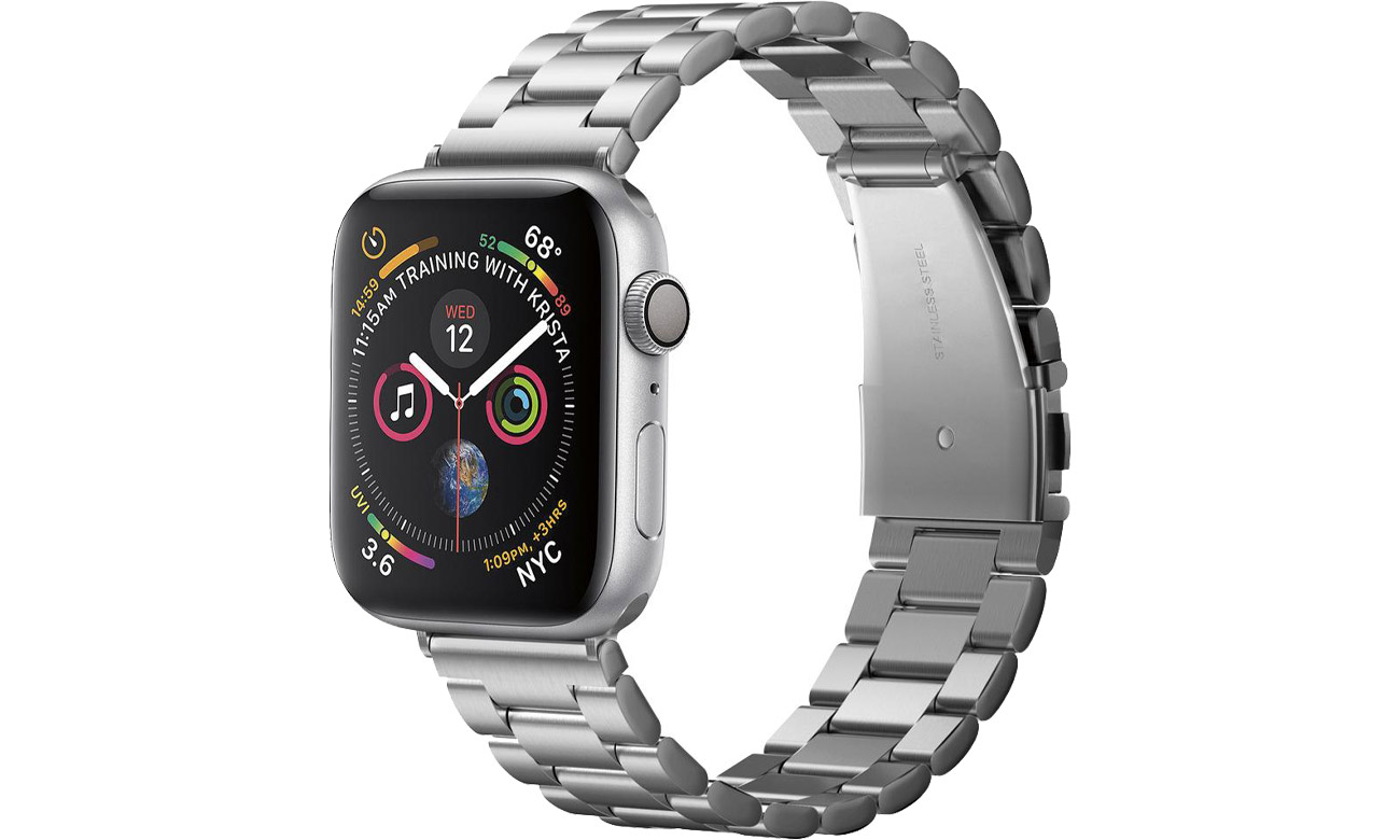Modern Fit Band für Apple Watch 42/44mm Silver