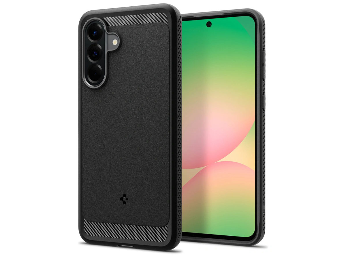 Spigen Rugged Armor für Samsung Galaxy A56 Matteschwarz