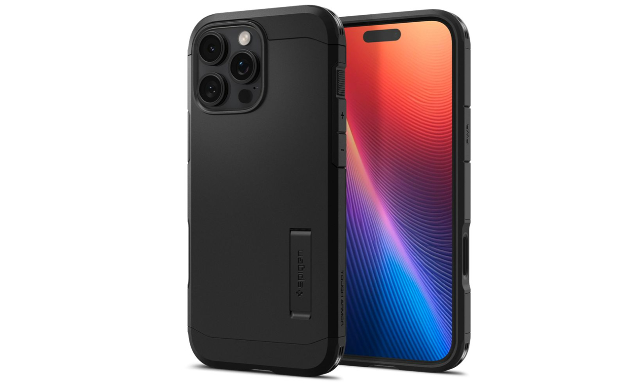 Etui Spigen Tough Armor ”T” Magsafe für iPhone 16 Pro Max schwarz