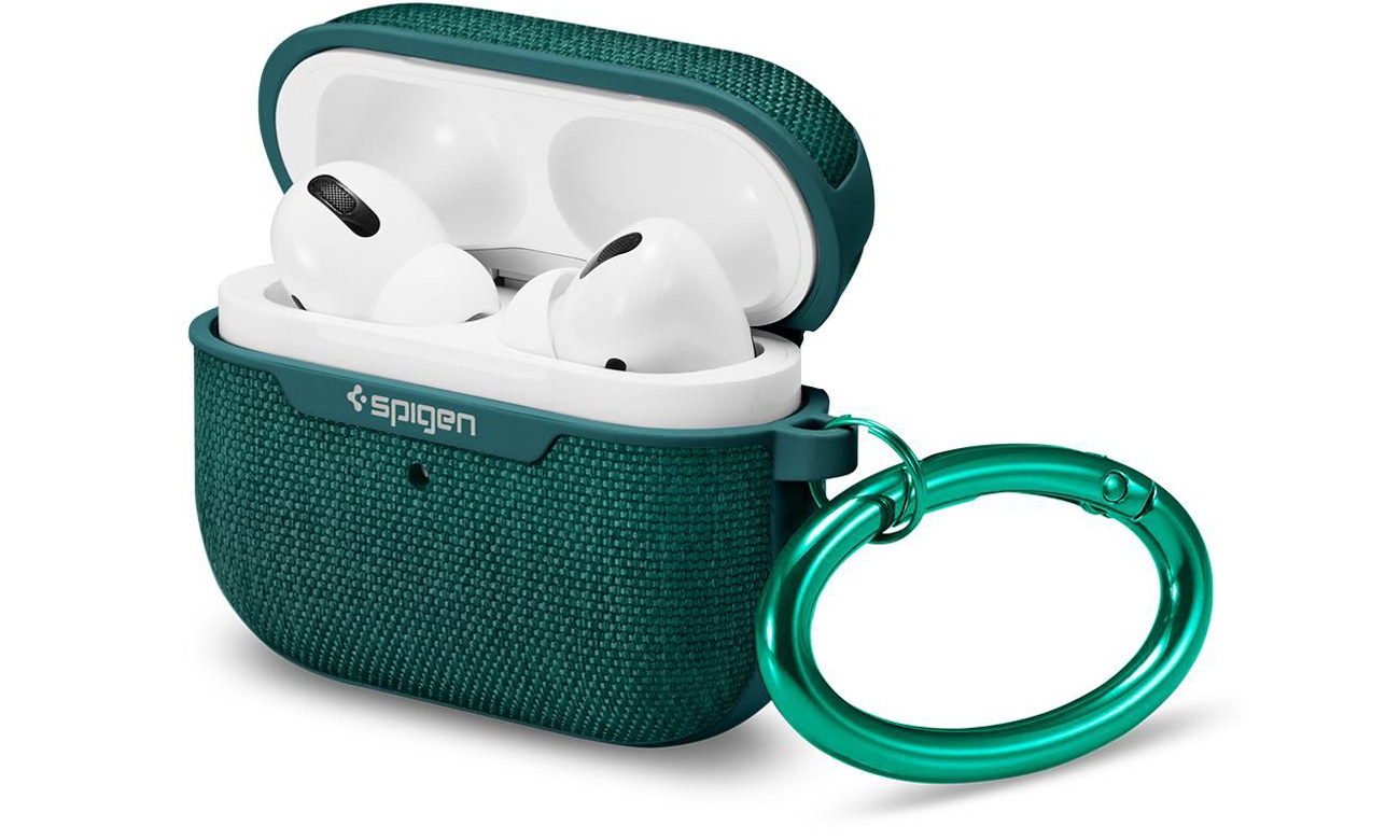 Etui Spigen Urban Fit Case für Apple AirPods Pro Kopfhörer Grün