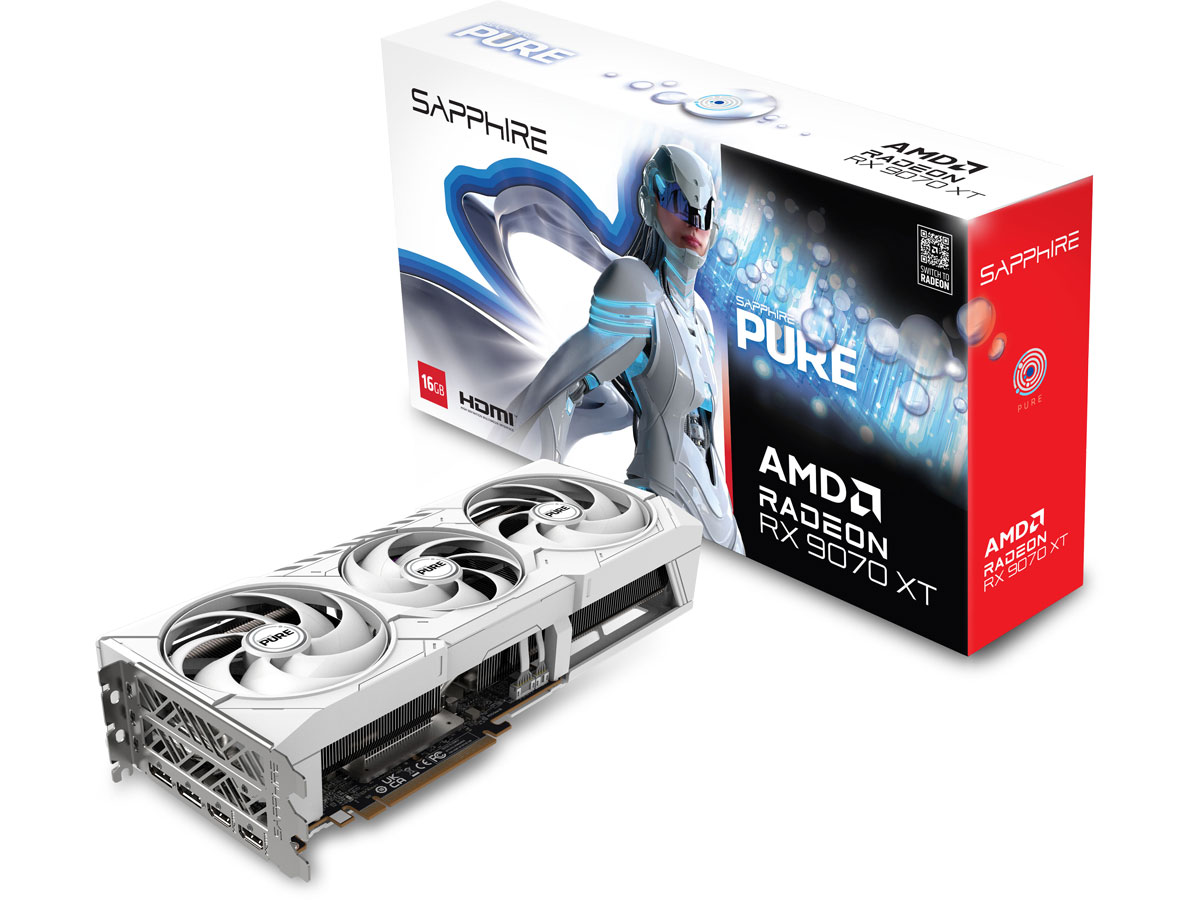 Sapphire Radeon RX 9070 XT Pure OC 16 GB GDDR6