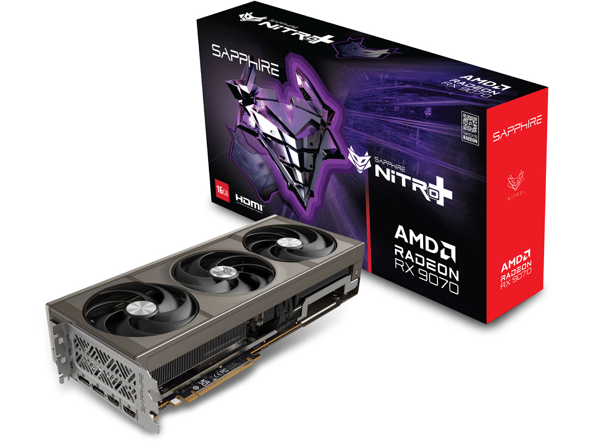 Sapphire Radeon RX 9070 Nitro+ OC 16 GB GDDR6