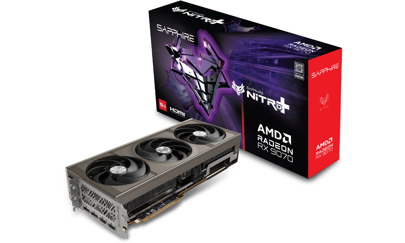 Sapphire Radeon RX 9070 Nitro+ OC 16 GB GDDR6
