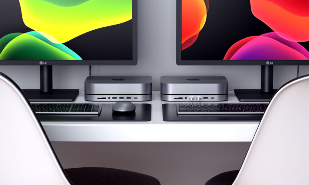 Satechi Aluminium Hub Mac Mini Konstruktion