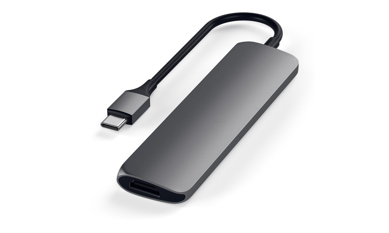 Satechi Aluminium Adapter Slim v2 silver