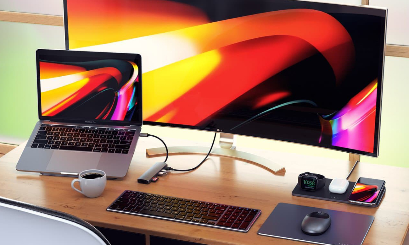 Satechi Slim Multiport USB-C Space Gray