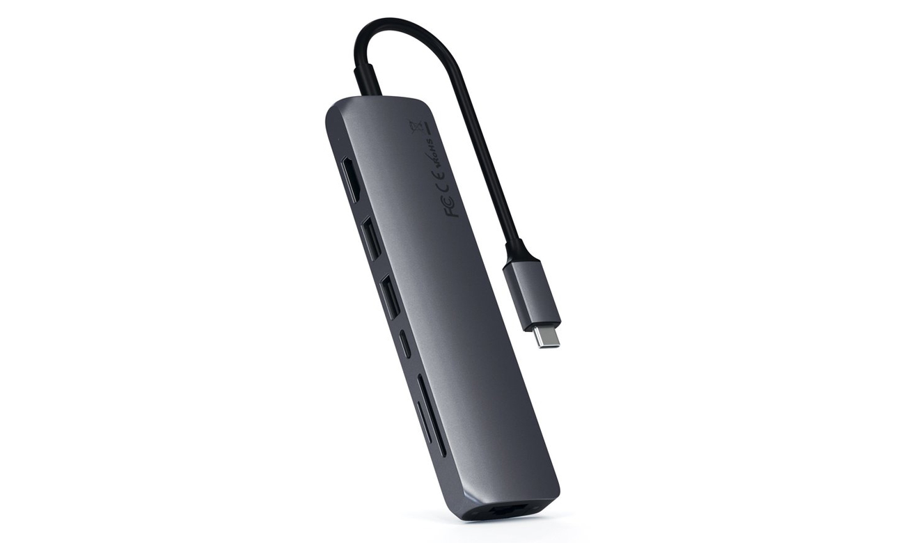 Satechi Slim Multiport USB-C Space Gray