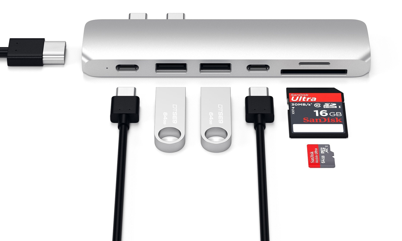 Satechi Pro Hub Adapter für MacBook