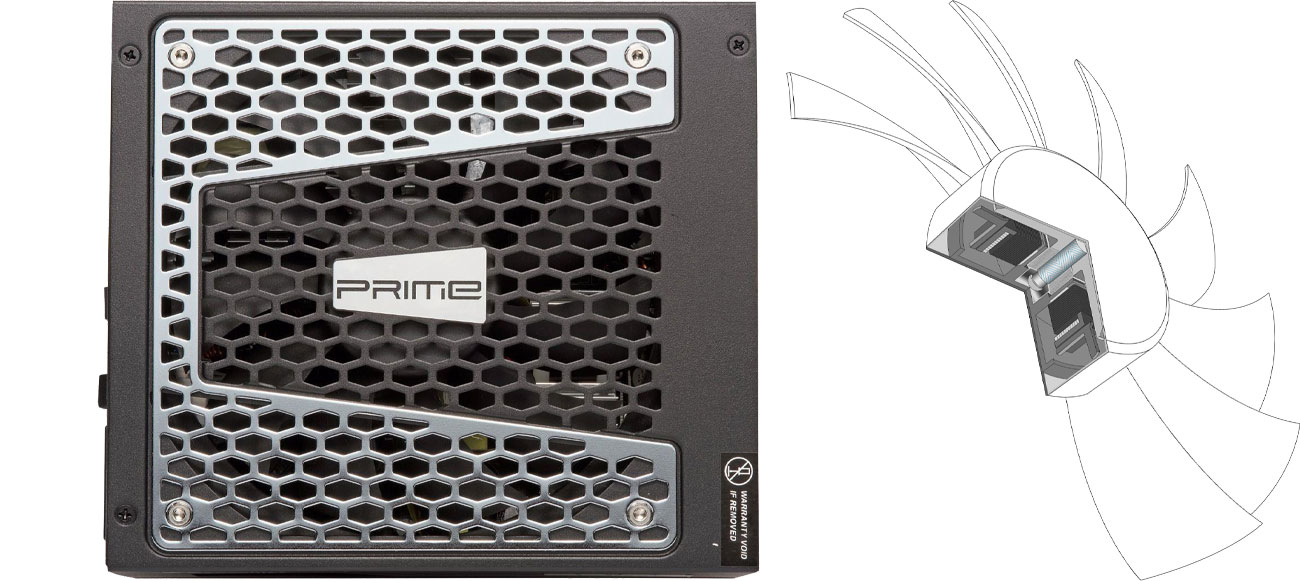 Seasonic 1000W Prime 80 Plus Titanium Wentylator 135mm