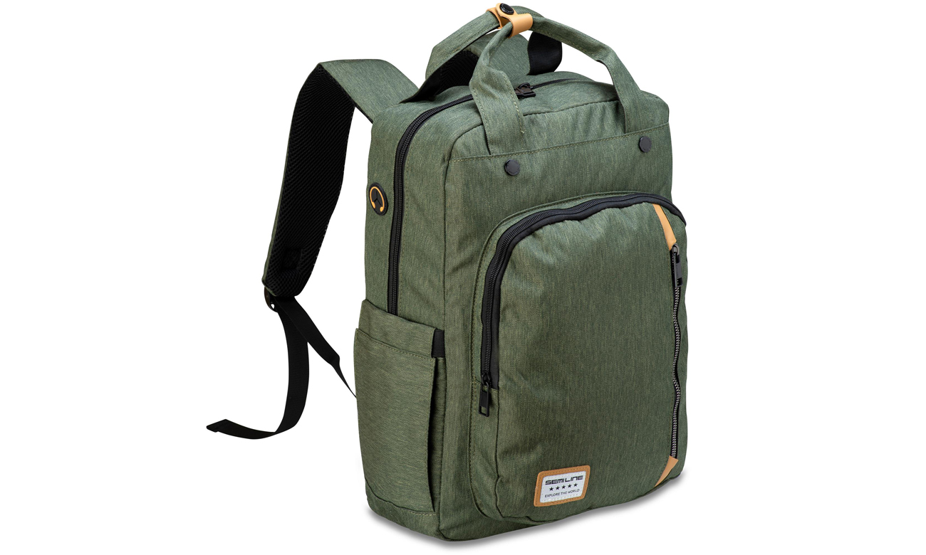 Laptop-Rucksack Semi Line 16'' olivgrün