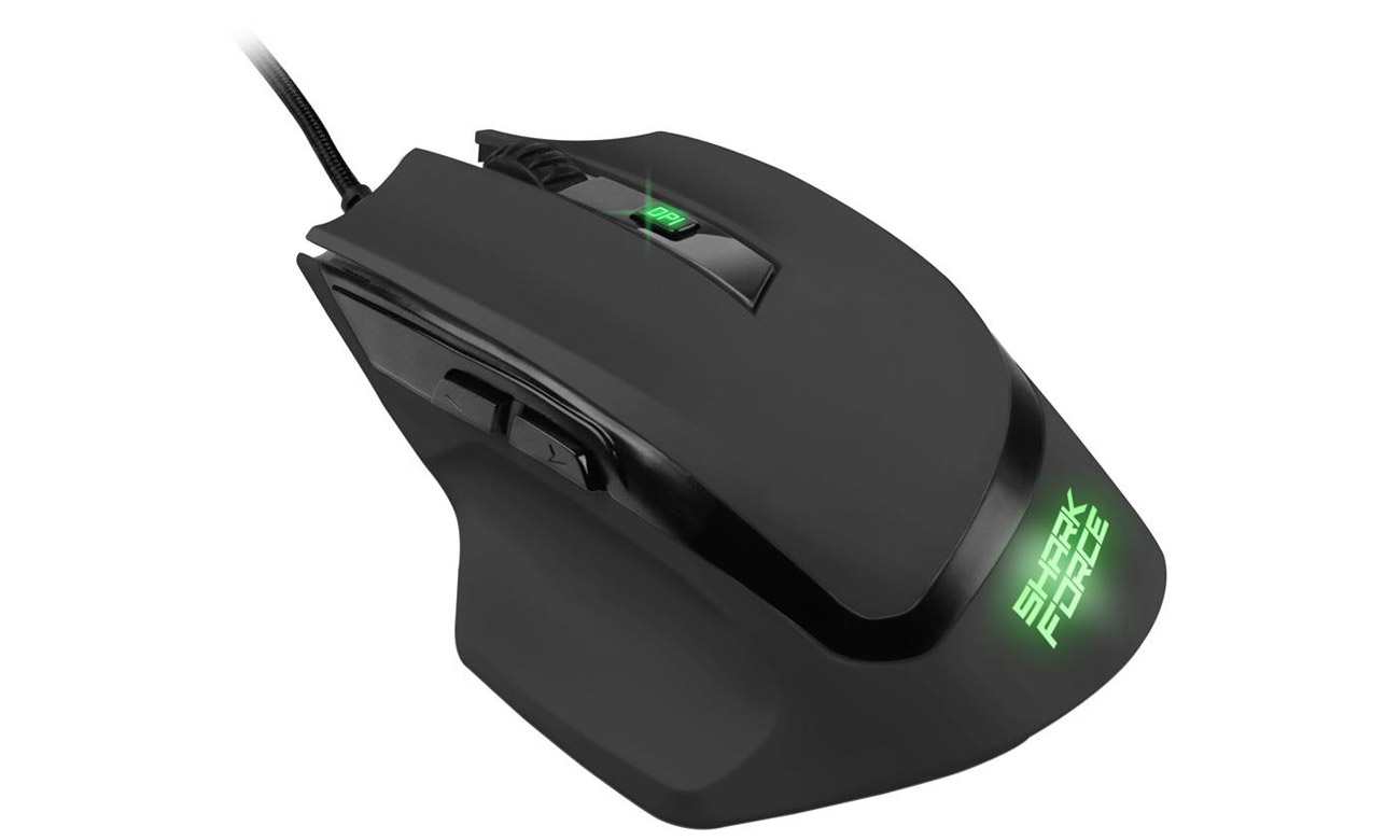 Gaming-Maus Sharkoon SHARK Force II Black