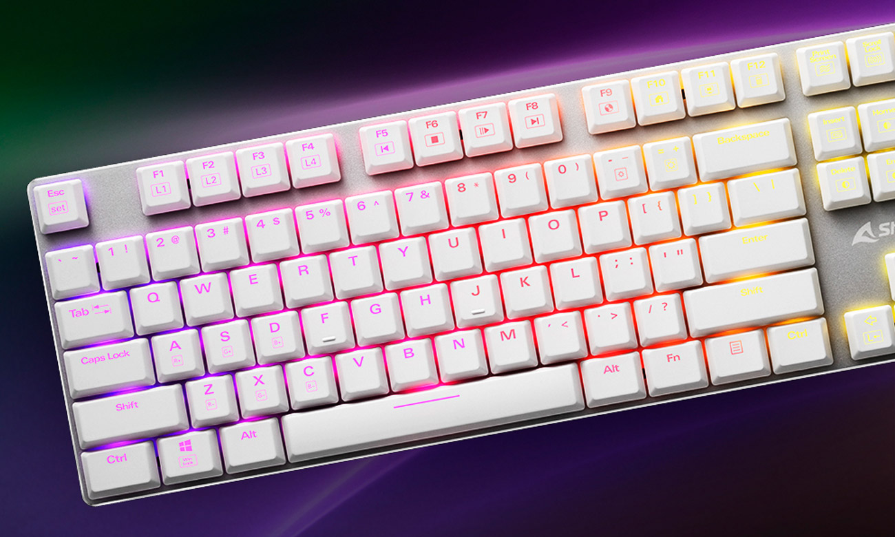 Sharkoon PureWriter TKL Draufsicht