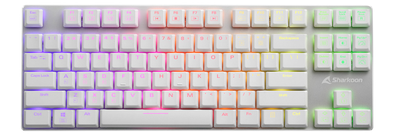 Sharkoon PureWriter TKL Draufsicht