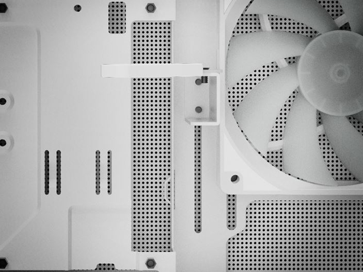 PC-Gehäuse Sharkoon Rebel C60 RGB Weiß