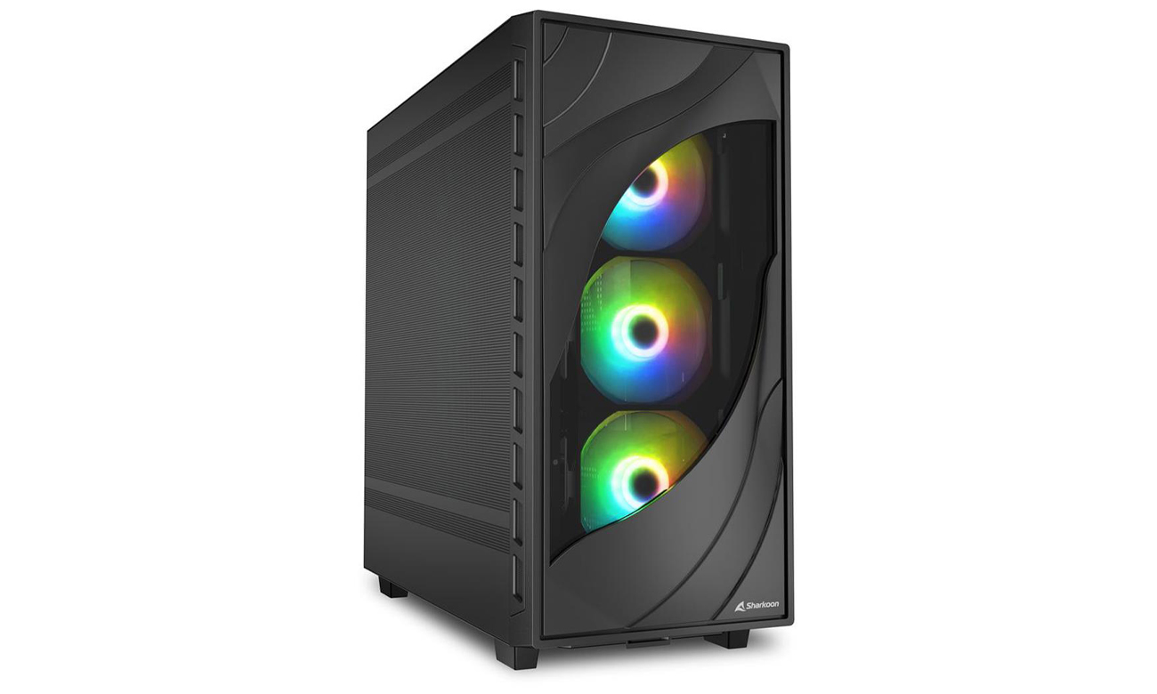 Sharkoon Rebel C80M RGB Black Gehäuse