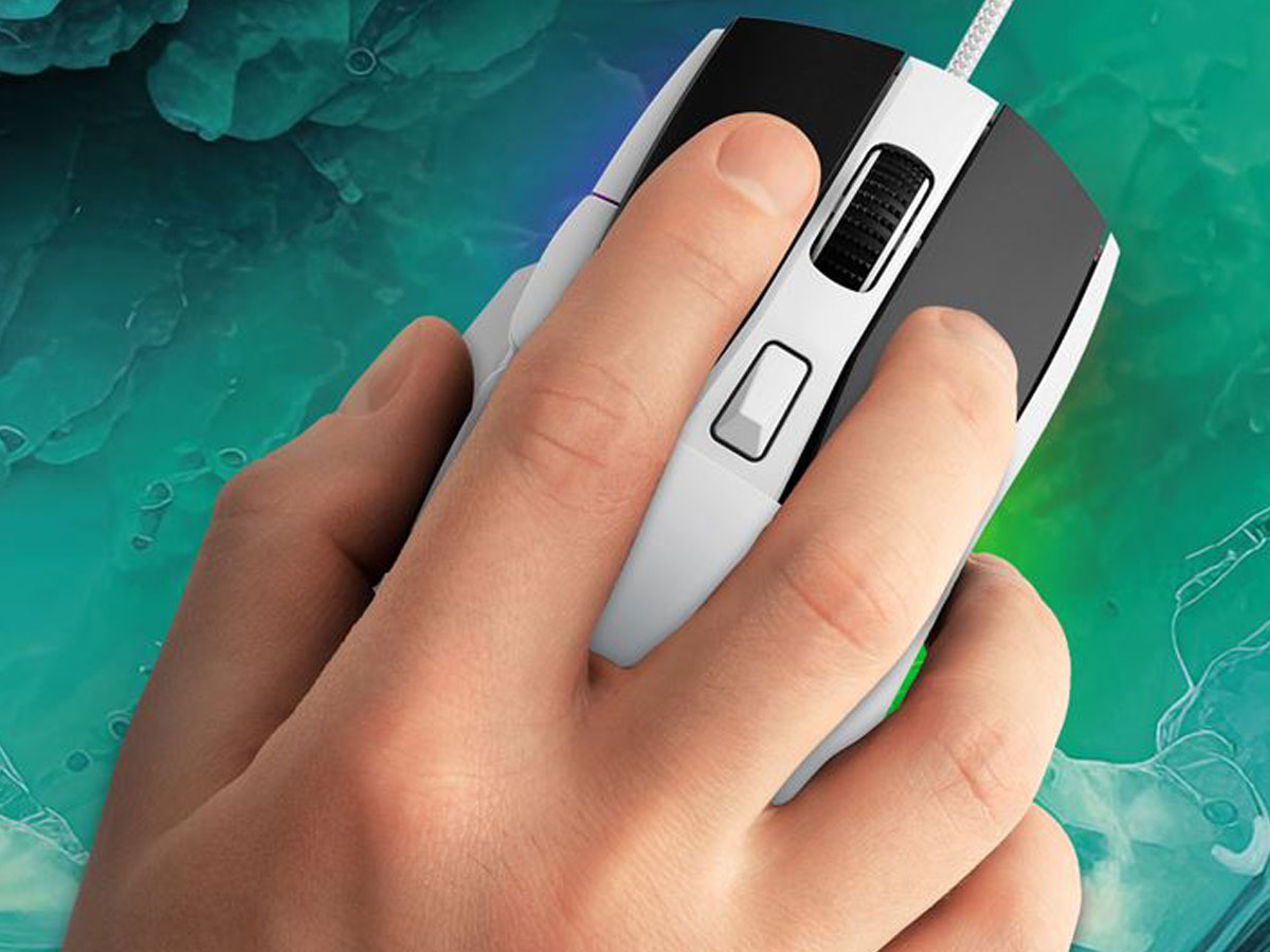 Gaming-Maus Sharkoon SKILLER SGM35 weiß